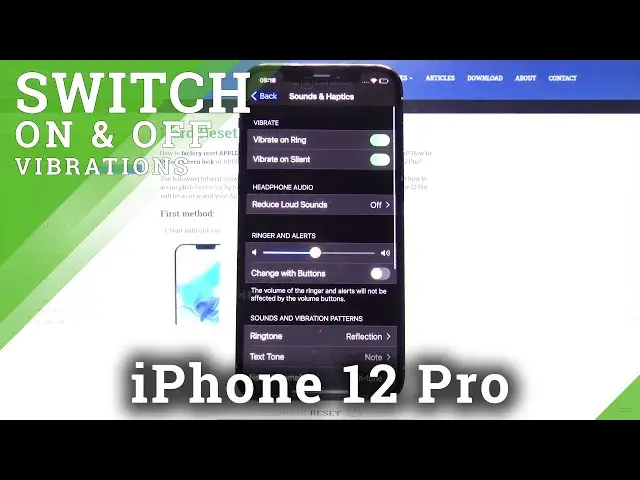 'Video thumbnail for iPhone 12 Pro - Change Vibration Settings'
