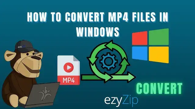 'Video thumbnail for 🎬 How to Convert MP4 Files on Windows | ezyZip Media Converter Tutorial'