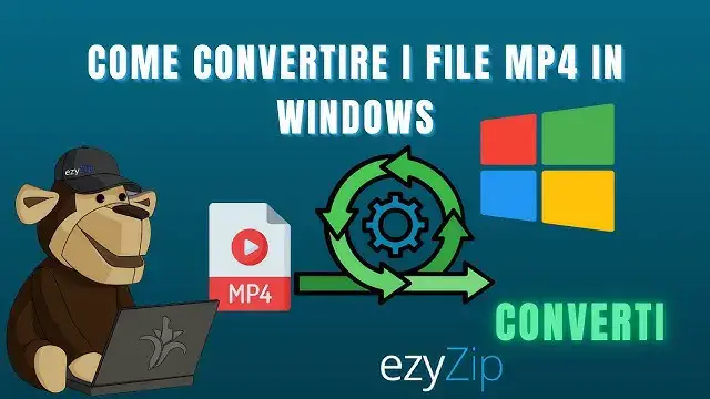 'Video thumbnail for 🎬 Come Convertire File Mp4 Su Windows | Tutorial Su Ezyzip Media Converter'