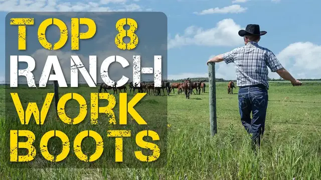 Video thumbnail for 8 Best Ranch Work Boots