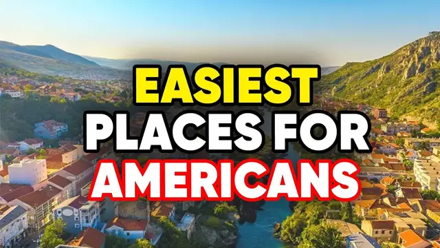 Video thumbnail for EASIEST Places for Americans To Move Overseas with LOW COST of Living