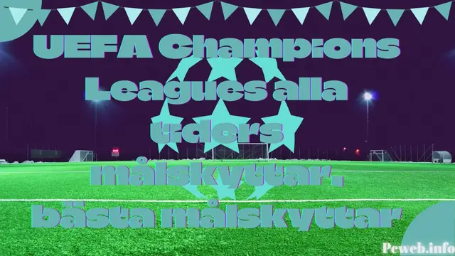 Video thumbnail for UEFA Champions Leagues alla tiders målskyttar, bästa målskyttar