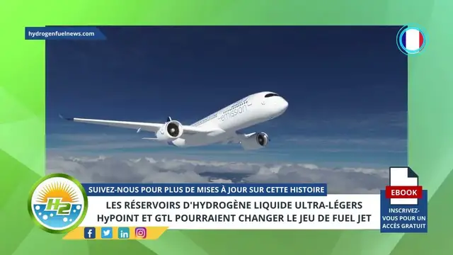 Video thumbnail for [French] HyPoint and GTL ultra-light liquid hydrogen tanks could be a jet fuel game changer