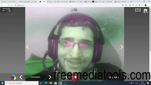 Video thumbnail for Node.js Express Socket.io Pixect App Webrtc Take Photos and Record Video With Webcam Cool Filters