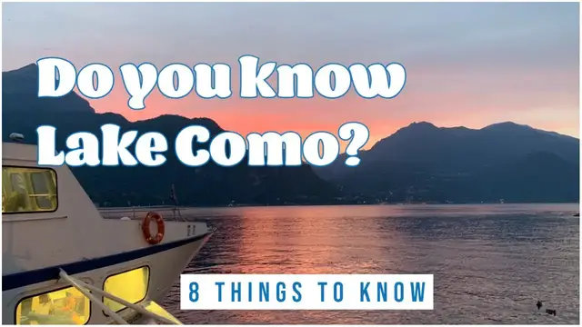 Video thumbnail for Travel in Italy: 8 things to know about Lake Como