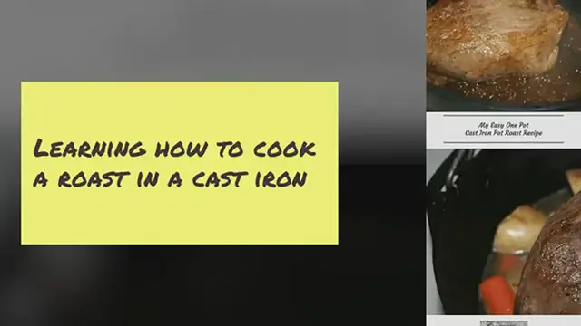 Video thumbnail for My Easy One Pot Cast Iron Pot Roast Recipe