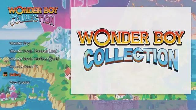 Video thumbnail for Wonder Boy Collection Menu