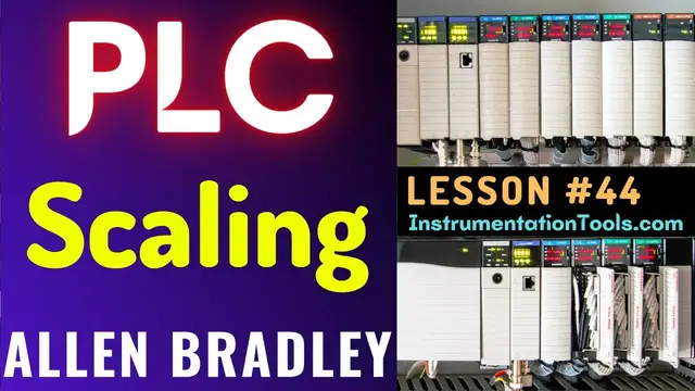 Video thumbnail for PLC Training 44 - Scaling | Scale with Parameters (SCP) Instruction