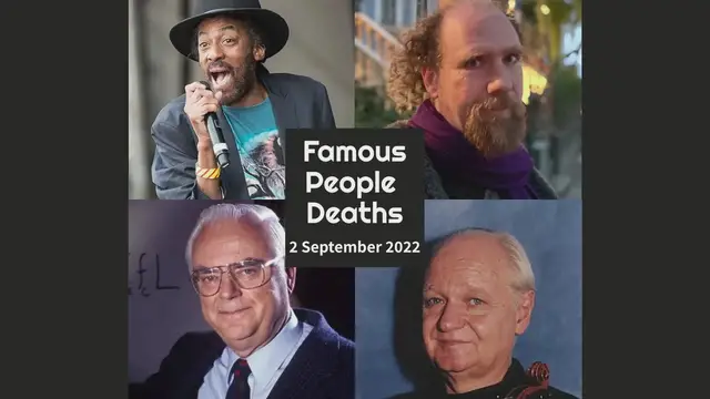 Video thumbnail for Famous People Who Died on 2 September 2022 | Celebrity Deaths in 2022