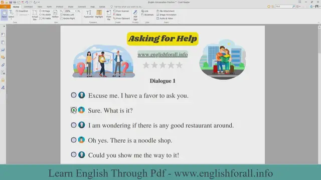Video thumbnail for English Conversation Practice - Asking for Help