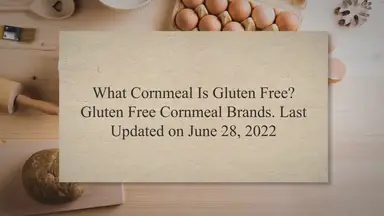 'Video thumbnail for What Cornmeal Is Gluten Free? Gluten Free Cornmeal Brands'