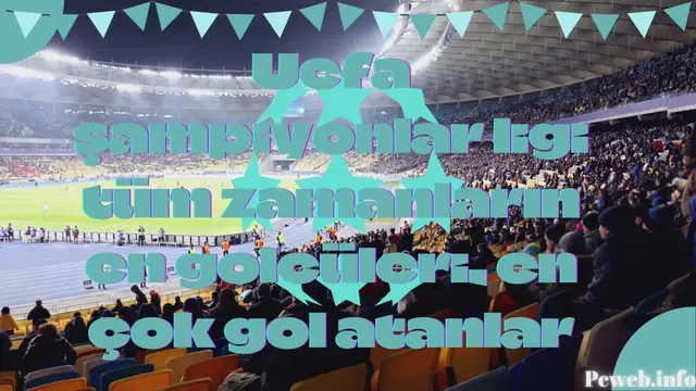 Video thumbnail for Uefa şampiyonlar ligi tüm zamanların en golcüleri, en çok gol atanlar