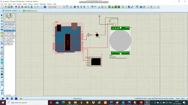 Video thumbnail for PIR Motion Sensor With Arduino in Proteus Software