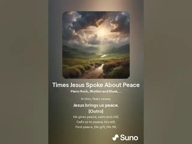 Video thumbnail for Finding Peace in Jesus' Words | New Worship Song