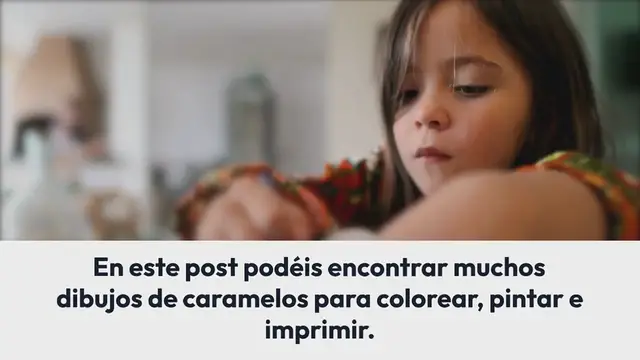 Video thumbnail for Dibujos de caramelos para colorear