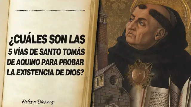 Video thumbnail for 🙏 ¿Cuáles son las 5 Vías De Santo Tomás De Aquino PARA PROBAR LA EXISTENCIA DE DIOS? 📖