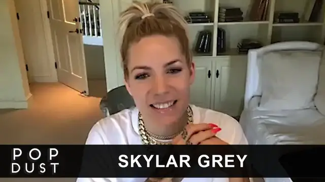 Video thumbnail for Skylar Grey talks her cover 'Goosebumps' by Travis Scott