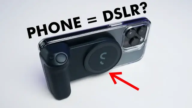 Video thumbnail for SnapGrip Review: Turn Your Phone Into a DSLR?