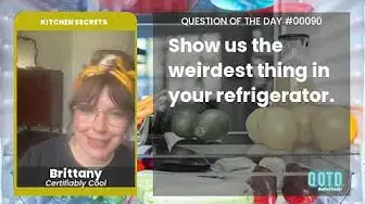 Video thumbnail for Brittany's got a sweet story behind the tomato top in her fridge!