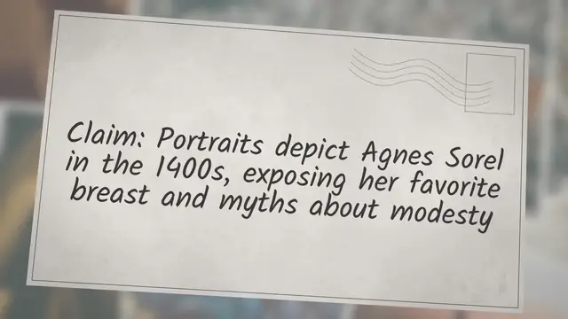 Video thumbnail for Do Portraits Depict Agnès Sorel in the 1400s Exposing Her ‘Favorite Boob’?