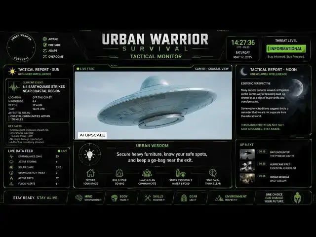 Video thumbnail for earth quake alien test