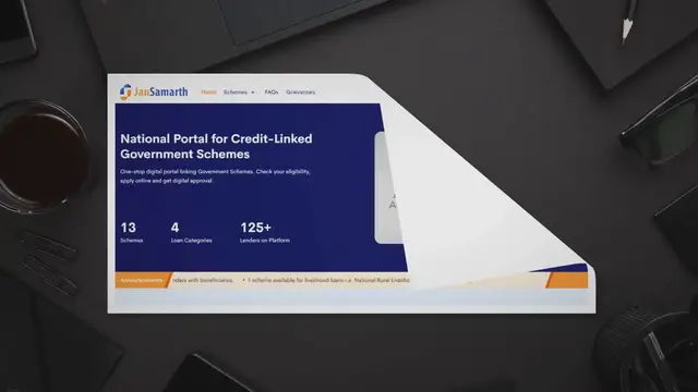 'Video thumbnail for JanSamarth Portal | How to register, Login & Apply for Loan'