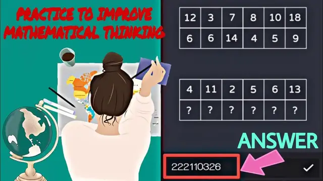 Video thumbnail for Synthesize the best IQ Math Riddles | Training to improve Mathematical thinking | Increase IQ part 5