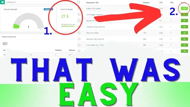 Video thumbnail for KeySearch Tutorial: Finding the Ideal Keywords for Your Website's Current Position