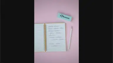 'Video thumbnail for Keeping a Journal to Record Memories'