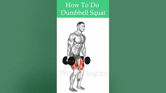 Video thumbnail for How to Do a Dumbbell Shoulder Squat (Form And Technique)