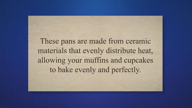Video thumbnail for The Perfect Bake: Discover the Benefits of a Ceramic Muffin Pan and Reviews of the Top Products Available