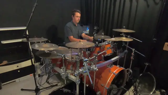 'Video thumbnail for Formula 1 theme - drum cover'