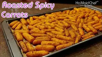 Video thumbnail for Roasted Spicy Carrots | Dining In With Danielle
