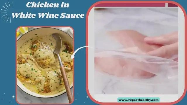 Video thumbnail for Chicken In White Wine Sauce
