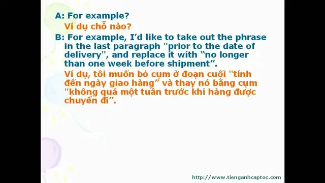 Video thumbnail for English for Business - Unit 10 - Dialogue 008