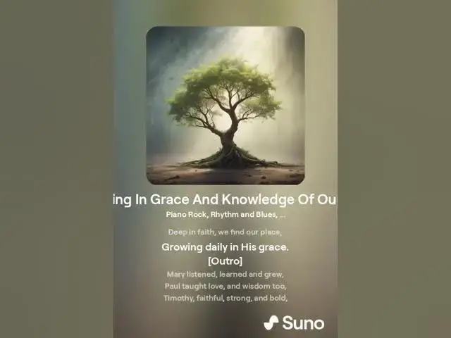 Video thumbnail for Growing In Grace And Knowledge Of Our Lord