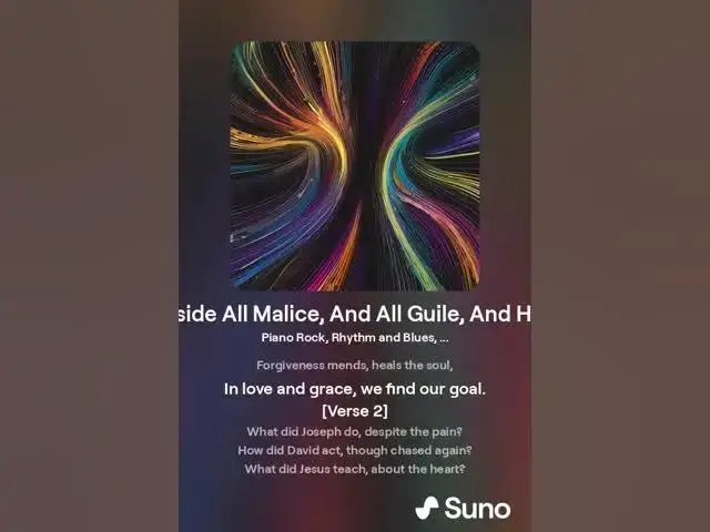 Video thumbnail for Laying Aside All Malice, And All Guile, And Hypocrisies, And Envies