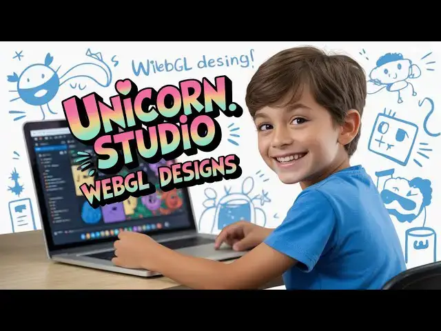 Video thumbnail for Unicorn.studio Create Jaw Dropping WebGL Designs in Minutes—No Code Needed!