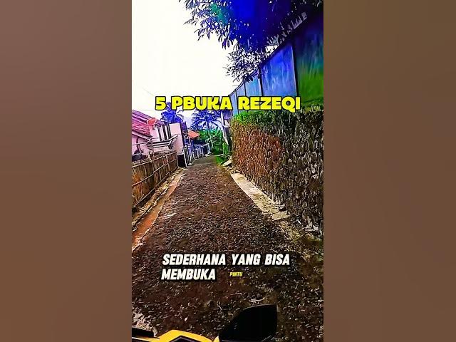 Video thumbnail for 5 Pembuka rezeqi#shorts#rezeqi#lenterahati#motivasiislami