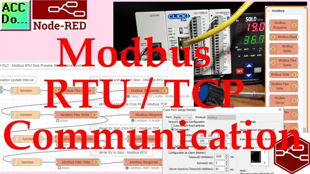 Video thumbnail for Node-RED Modbus RTU / TCP Communication