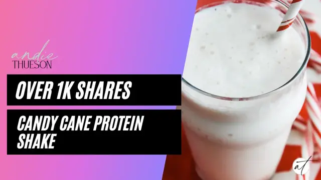 Video thumbnail for Candy Cane Protein Shake