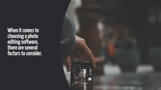 Video thumbnail for What Photo Editing Software Should I Get