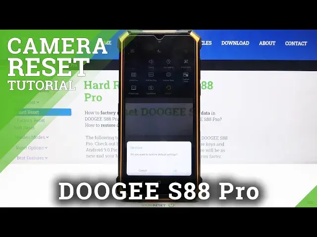 'Video thumbnail for How to Reset Camera Settings in DOOGEE S88 Pro – Restore Camera Defaults'