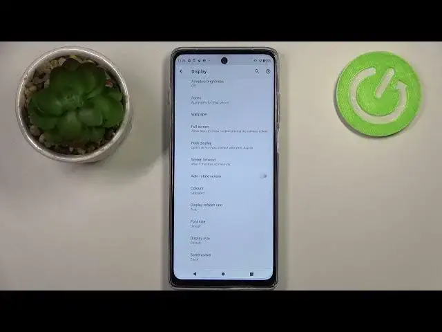 'Video thumbnail for How to Change Screen Timeout on MOTOROLA Moto G200 – Manage Display Settings'