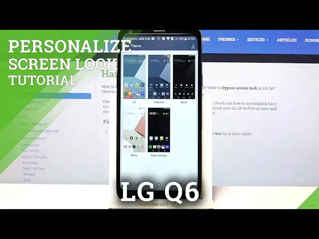 'Video thumbnail for How to Choose New Device Theme  – LG Q6 Screen Style'
