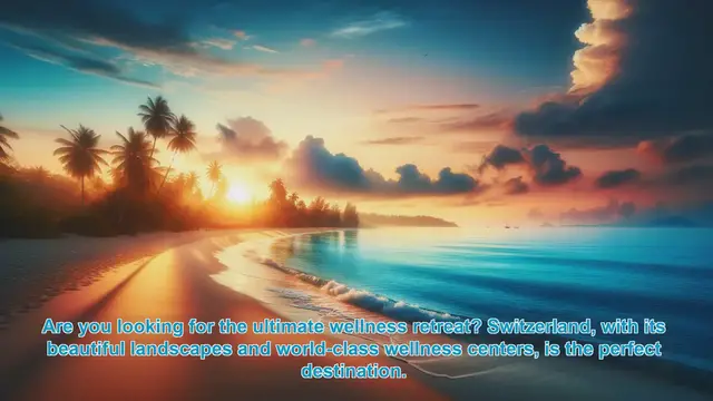 Video thumbnail for Top 10 Wellness Retreats in Switzerland