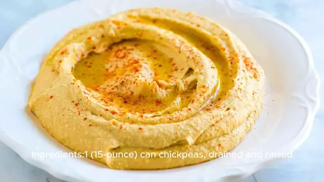 Video thumbnail for Hummus recipe