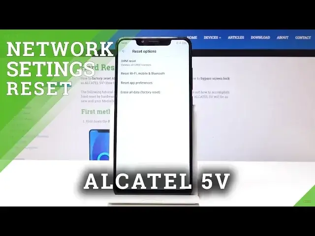 'Video thumbnail for Alcatel 5V Reset Network Settings / Fix Network Configuration'