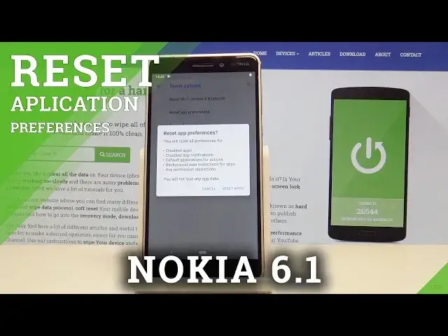 'Video thumbnail for How to Reset App Preferences in NOKIA 6.1 - Default App Settings'