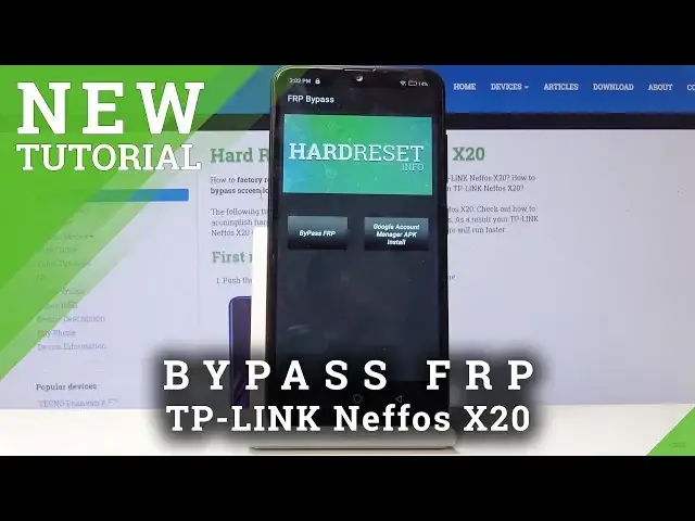 Video thumbnail for How to Bypass Google Verification in TP-LINK Neffos X20 - Remove FRP
